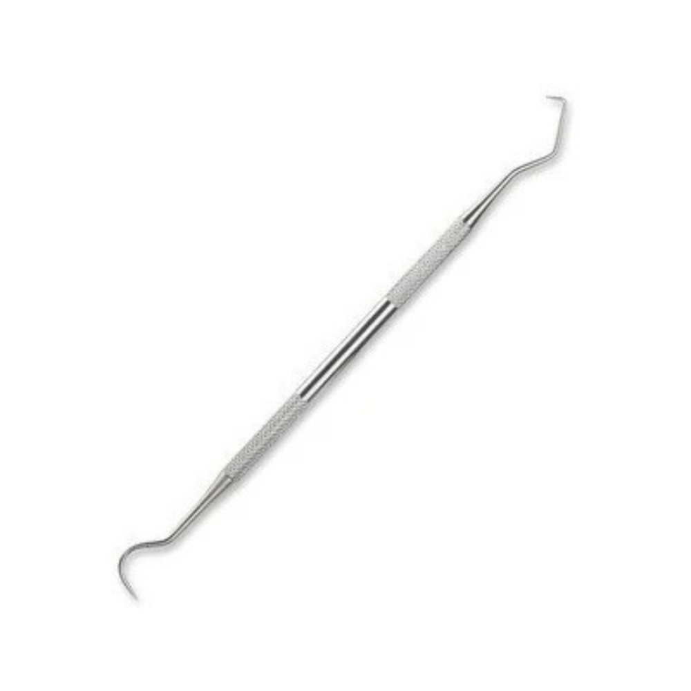 Stainless Steel Dental Tools Dental Oral Endoscope Probe Tooth Pick for Cavities Dental Stain & Plaque Remover Tartar Removal Tool Dental Cleaning Instrument Stainless Steel Dental Care Probe Dentist