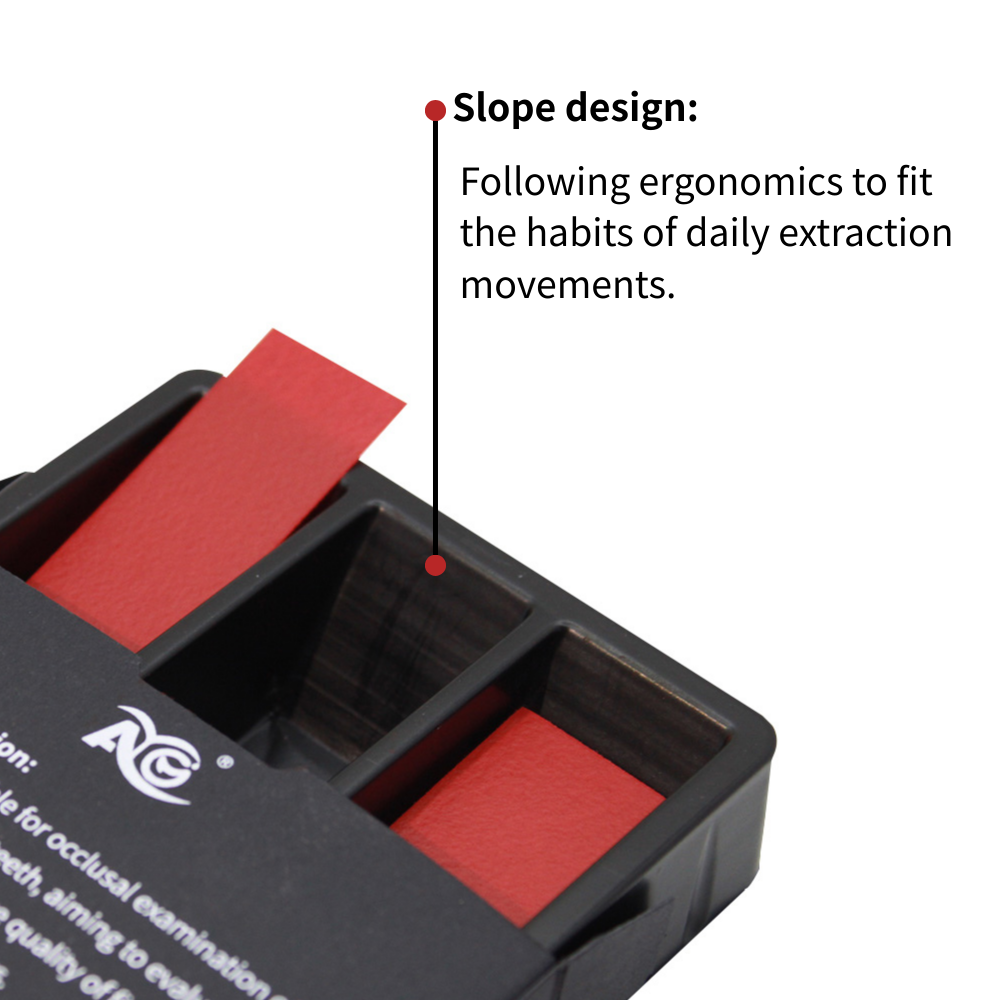 300 Sheet/Box Dental Articulating Paper Strips Red/Blue Dental Lab Instrument Teeth Whitening as Dentist Tools 55*18mm Dental Bite Paper