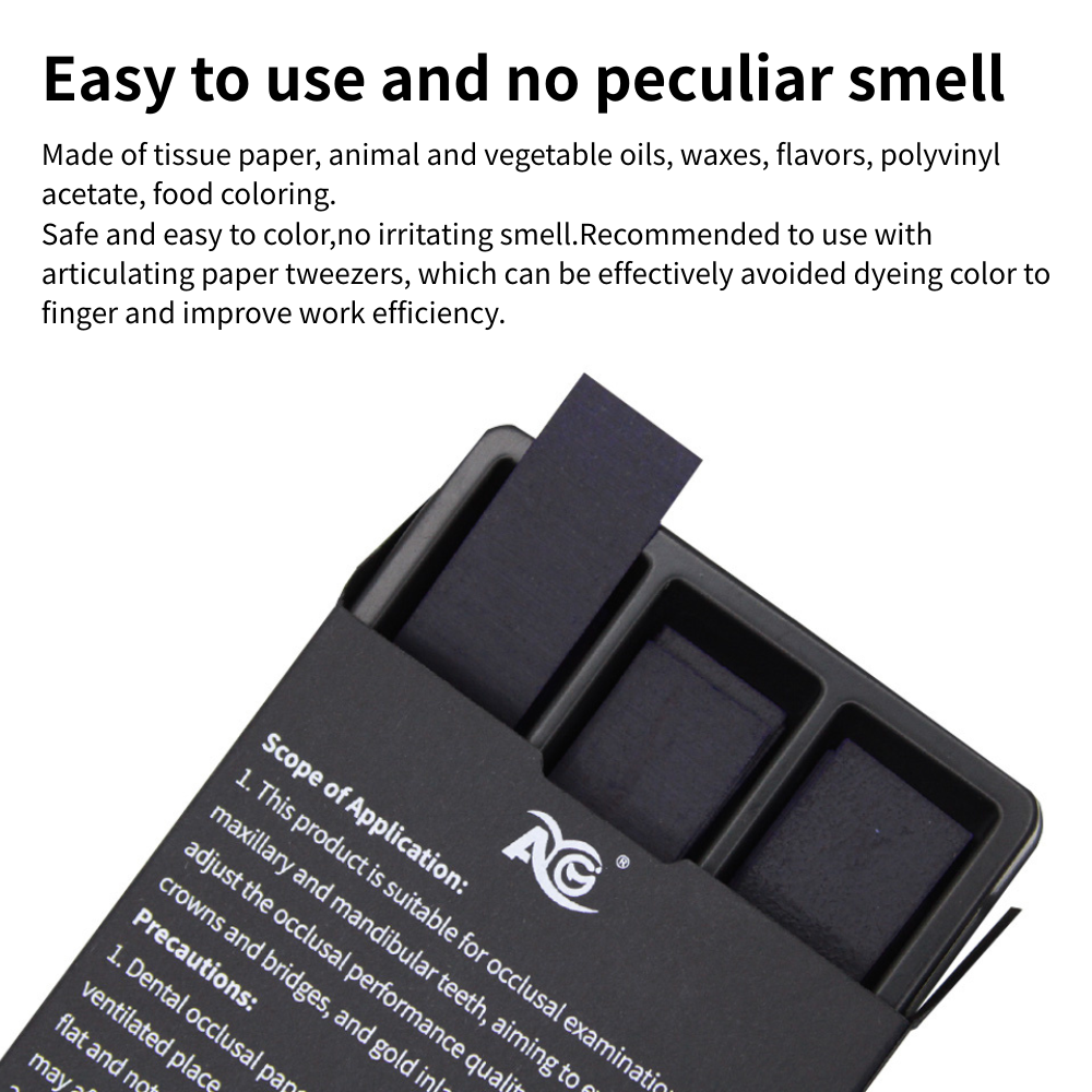 300 Sheet/Box Dental Articulating Paper Strips Red/Blue Dental Lab Instrument Teeth Whitening as Dentist Tools 55*18mm Dental Bite Paper