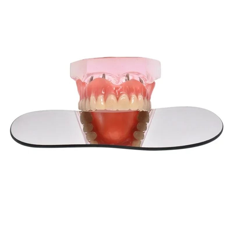 Dental Glass Reflector, Double-Sided, Intraoral Photography Reflector, Oral Photography Reflector, Set of 5 Adult Jaw-Oriented Reflectors, Orthodontic Reflector, Dental Reflector, Orthodontic Material