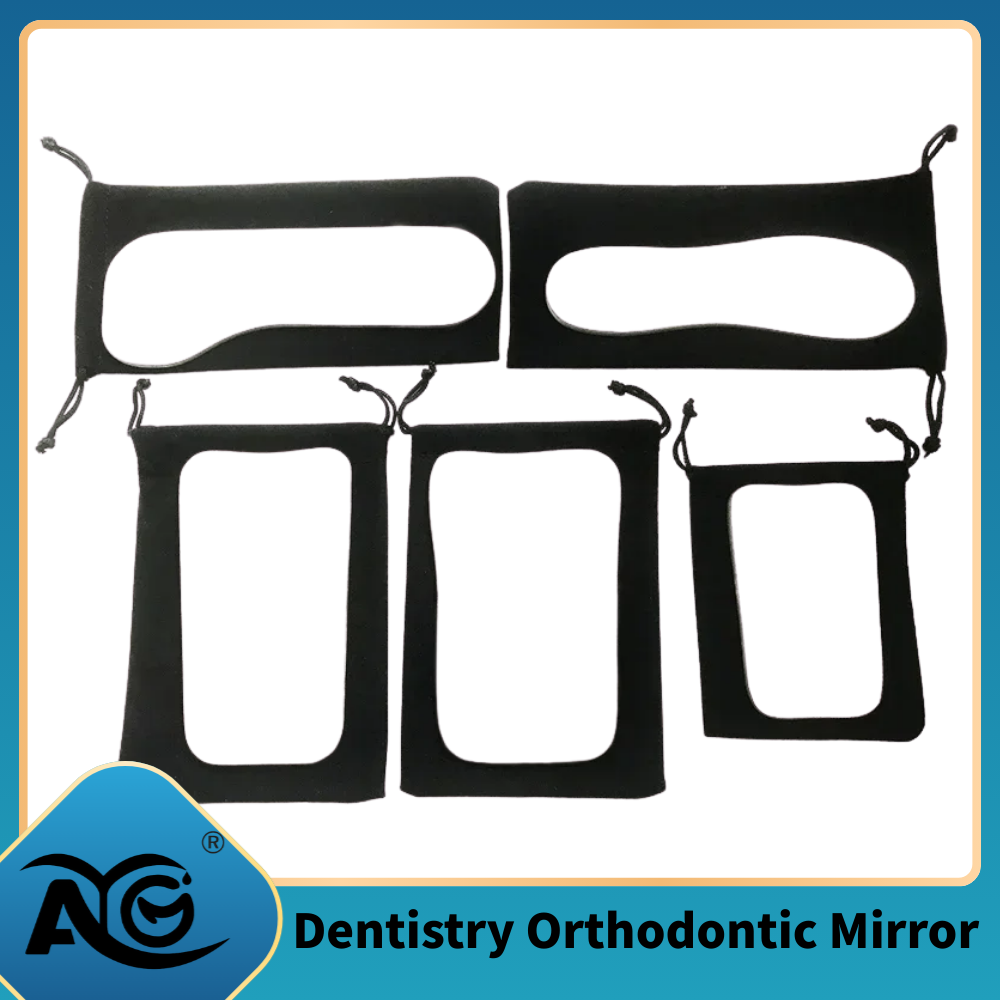 Dental Glass Reflector, Double-Sided, Intraoral Photography Reflector, Oral Photography Reflector, Set of 5 Adult Jaw-Oriented Reflectors, Orthodontic Reflector, Dental Reflector, Orthodontic Material