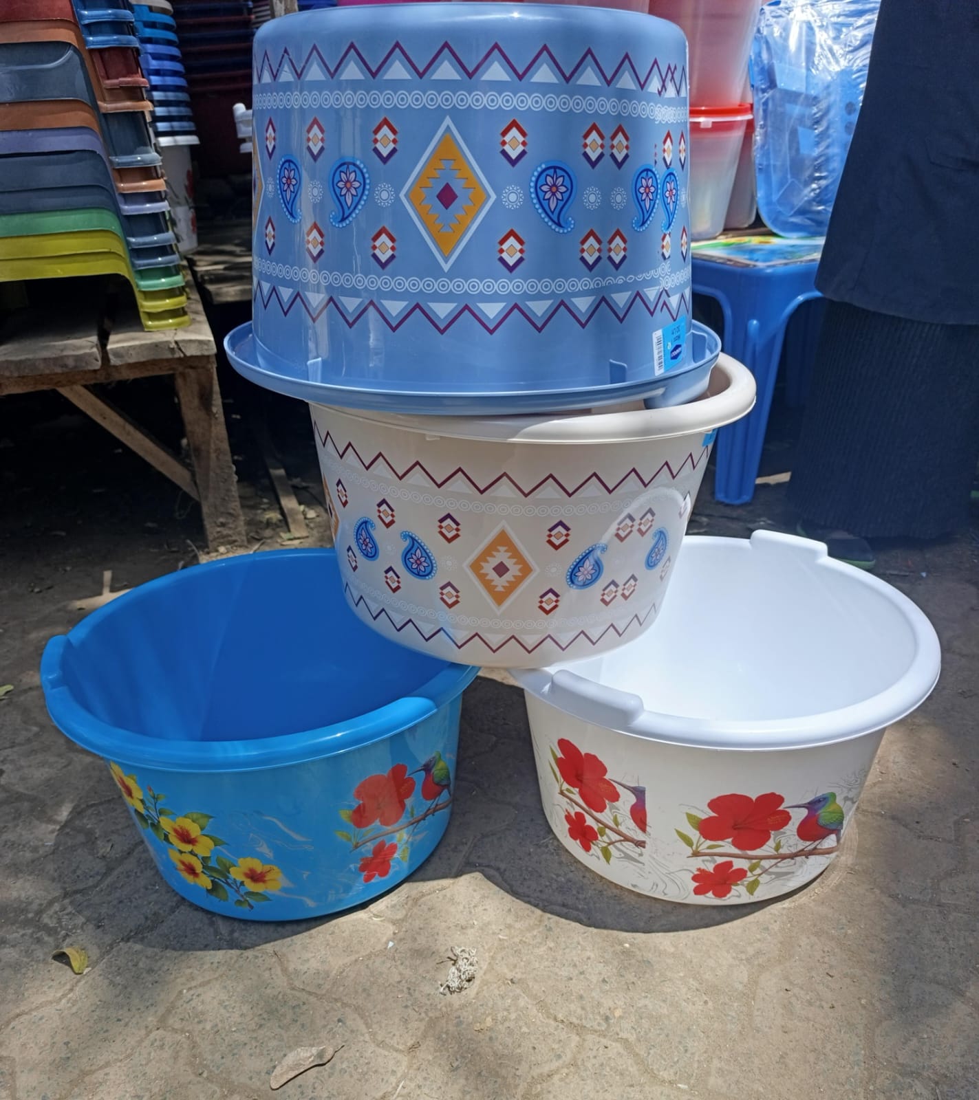 [🔥LIMITED OFFER🔥 🥑🌽ONLY AT KILIMALL !!! ] 1Pc Classy Very Quality Durable & Stylish  Jumbo Football Basin ..Designed With Durability and Functionality ✔👌Durable, high quality, easy to keep clean