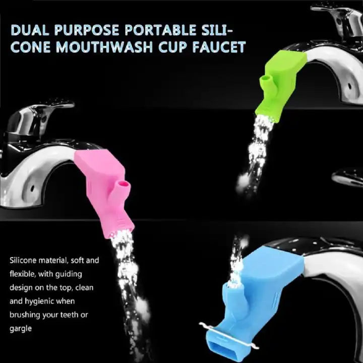*Silicon faucet tap extender available now For Kids Kitchen Nozzle Tap Filter Water-saving