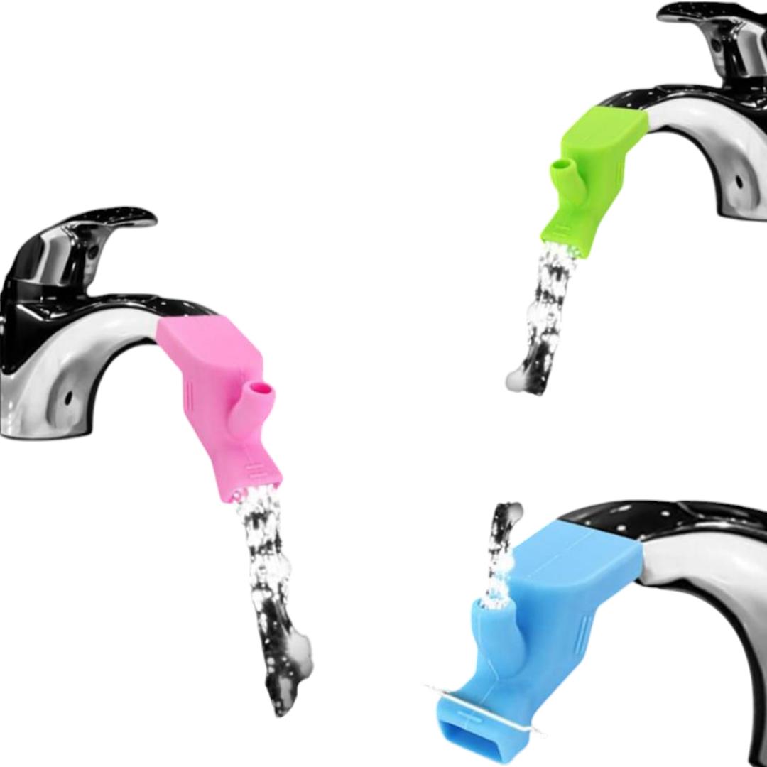 *Silicon faucet tap extender available now For Kids Kitchen Nozzle Tap Filter Water-saving