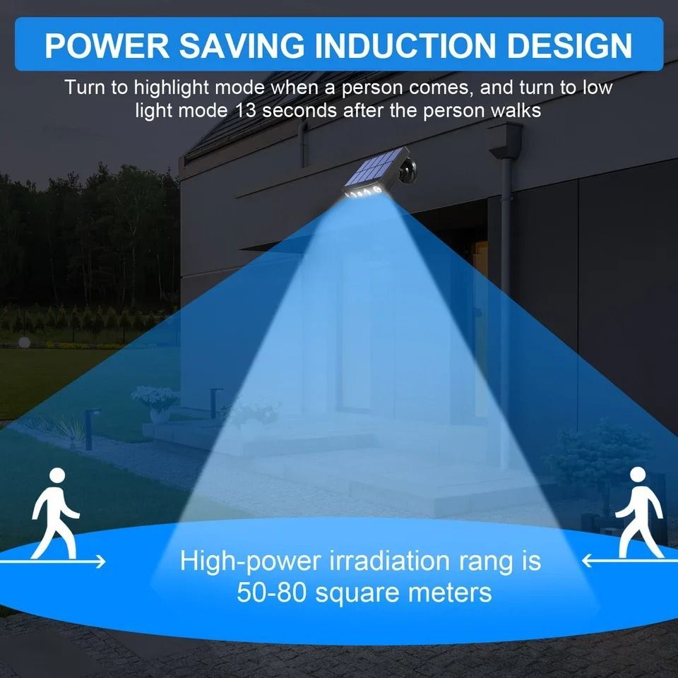 2026New Solar light Radar MonitoriLED SMD Wall-Mounted Garden/Lawn/Outdoor Light Up to 48 hours of continuous illumination Long-lasting battery Waterproof outdoor design Fast shipping within 1-5 days