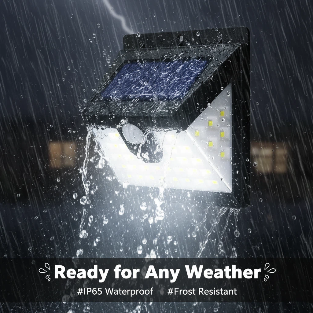 Clearance price, no restocking after sold out 3Sided Solar Light Outdoor (with Sensor)LED SMD6-12 Hour Battery Life, IP44 Villa Garden Wall Light/Mall/School/New Rural Streetlight1-5 Day Fast Shipping