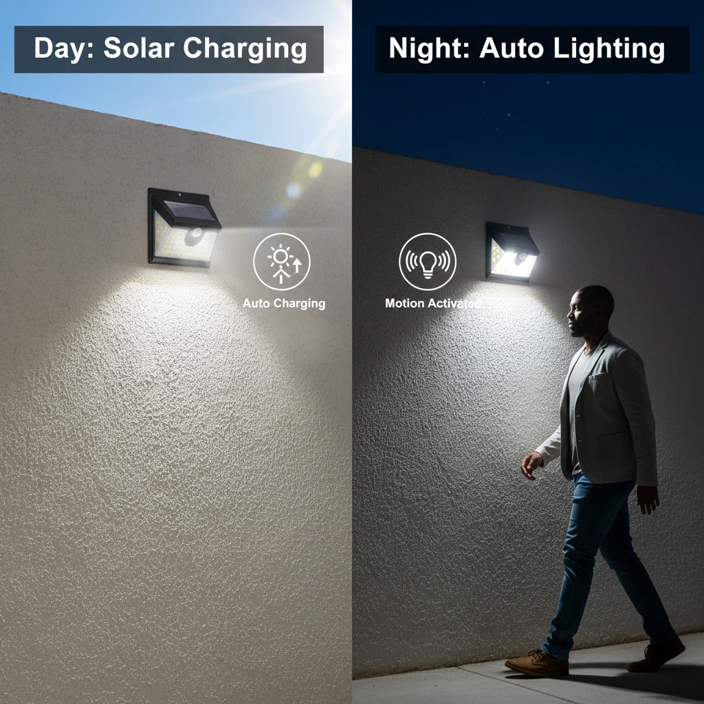 Clearance price, no restocking after sold out 3Sided Solar Light Outdoor (with Sensor)LED SMD6-12 Hour Battery Life, IP44 Villa Garden Wall Light/Mall/School/New Rural Streetlight1-5 Day Fast Shipping