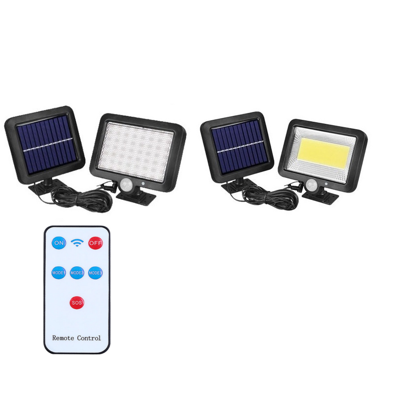 2026 New Solar lights LED SMDLamp, Large Split-Design 100COB Single-Battery Outdoor Remote-Controlled Light / Up to 48 Hours Continuous Operation/Fast Shipping Within 1-5 Days