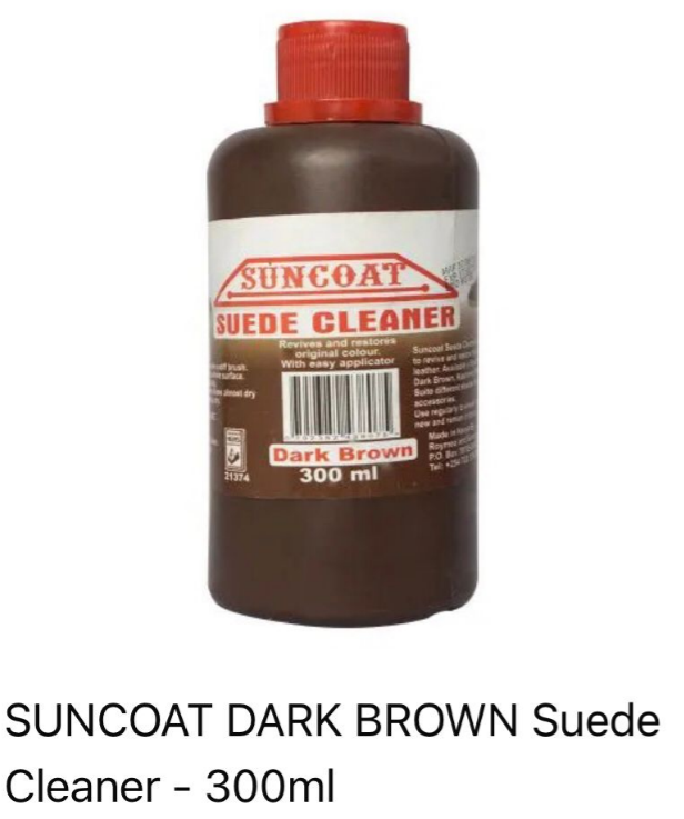 SUNCOAT DARK BROWN Suede Cleaner - 300ml
