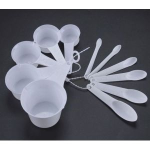 11pcs Measuring Tools Set Kitchen Measuring Spoon Measuring Cup Teaspoon Sugar Spoon Cake Baking Flour Measuring Cup Kitchen Spoon Baking Measuring Cup Accessories