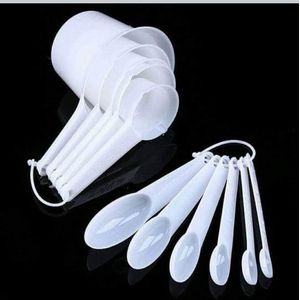 11pcs Measuring Tools Set Kitchen Measuring Spoon Measuring Cup Teaspoon Sugar Spoon Cake Baking Flour Measuring Cup Kitchen Spoon Baking Measuring Cup Accessories
