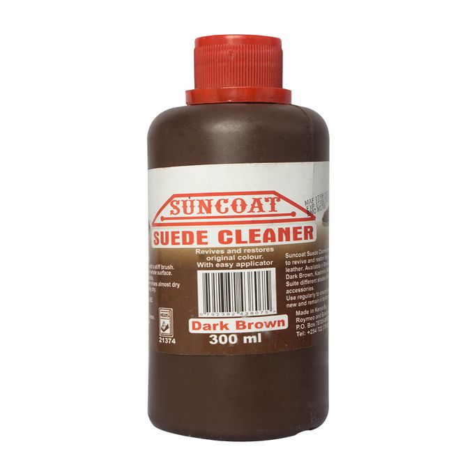 SUNCOAT Suede Cleaner 300ml,eliminates tough stains and protect suede shoes against dust and dirt, it softens your suede to keep them loking good as new, available in all colours
