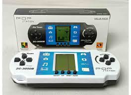 Handheld Pop Station Brick Game Video Player