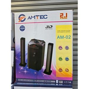 Amtec AM-02 SOUNDBAR SYSTEM,FM,BT,USB-20000Watts