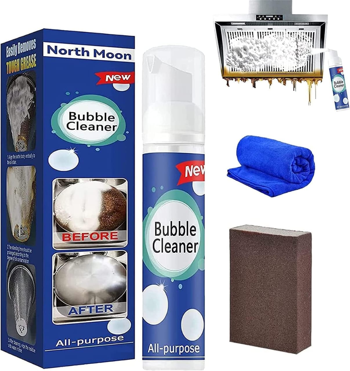All-purpose Kitchen Bubble Cleaner Foam Cleaner
