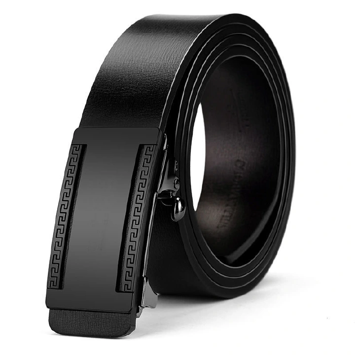 Men Belts Automatic Buckle Belt PU Leather Inner Wear Toothless High Quality Belts For Men Leather Strap Casual Business Jeans Belts Men Luxury Designer Brand