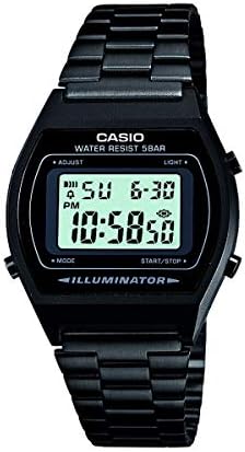 Casio  Black Design Watch| Digital Watch | LED Light | 1/100 SEC Stopwatch | Regular Time Keeping (HR, Min, SEC, PM, Date, Day) | Daily Alarm | Lightweight | 7 Year Battery