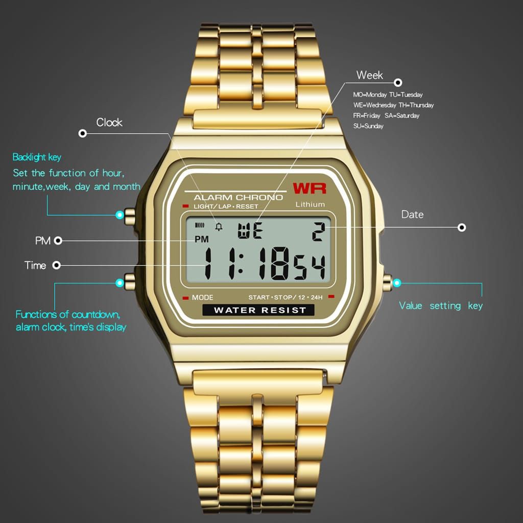 Casio  Design Watch| Digital Watch | LED Light | 1/100 SEC Stopwatch | Regular Time Keeping (HR, Min, SEC, PM, Date, Day) | Daily Alarm | Lightweight | 7 Year Battery