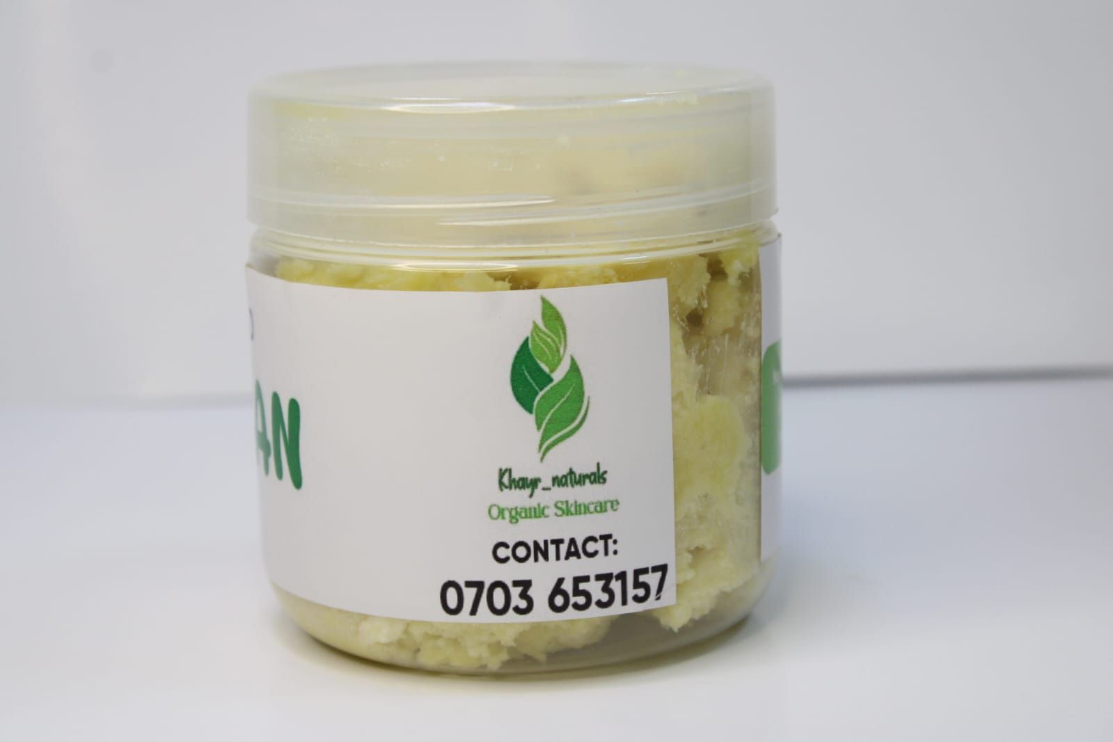 Raw unrefined West African shea butter