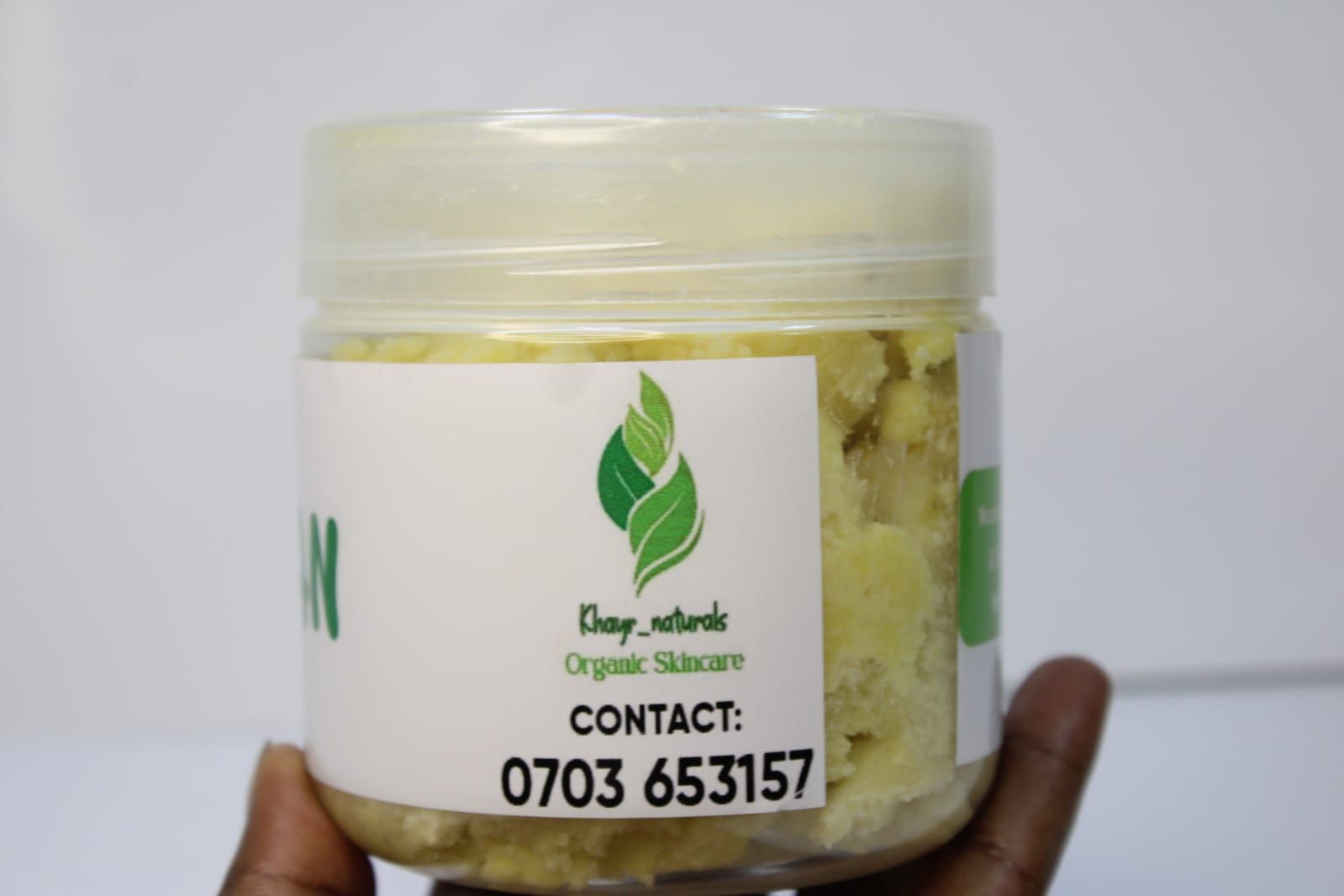 Raw unrefined West African shea butter