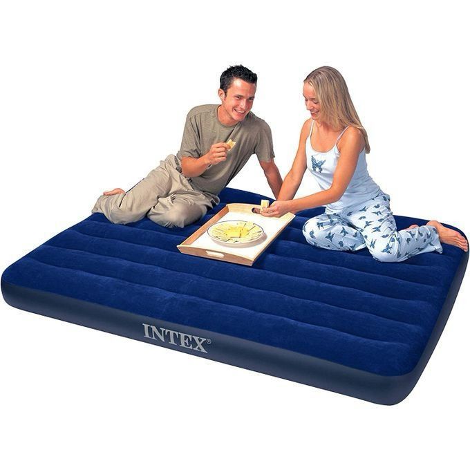 INTEX Inflatable Mattress with Built-In Pump (5x6 & 6x6)
Comfort meets convenience! 🛏️
This high-quality INTEX air mattress is perfect for guests, camping, or everyday use.
✨ Comes with a built-in el