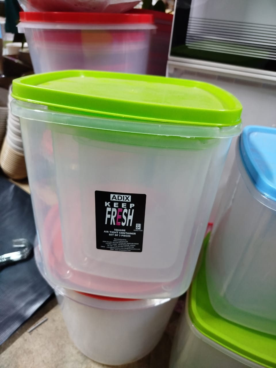 Stack, Store, Simplify – Adix 3in-1 Storage Magic! 🧊✨

Keep your kitchen neat and meals fresh with the Adix Rectangular 4-in-1 Storage Containers! Designed to stack smart and seal tight, these versa