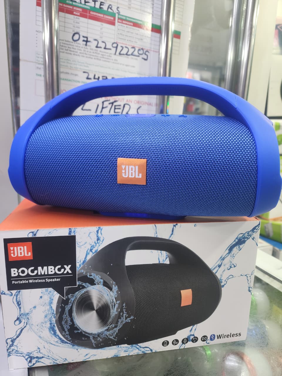 JBL Boombox Portable Wireless Speaker 🔊💥
Monstrous Sound. Nonstop Party. Anywhere.

Get ready to shake the ground with the JBL Boombox – the ultimate Bluetooth speaker built for epic sound and all-d