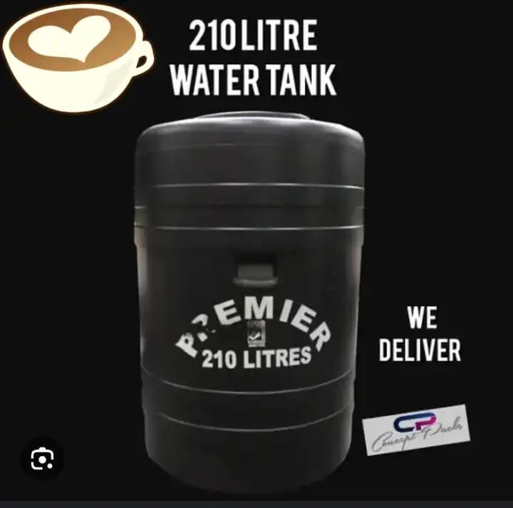 🔵 210L Premier Water Storage Tank
💧Built Tough. Holds More. Worries Less!
✔️ Massive 210 litres capacity
✔️ Durable, weather-resistant material
✔️ Leak-proof & long-lasting performance
Perfect for h
