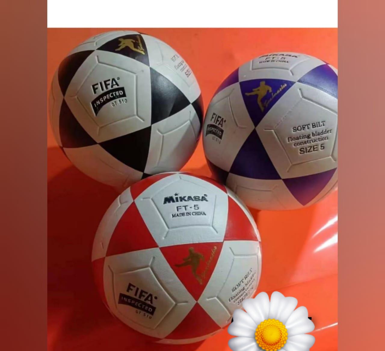 ⚽️ MIKASA FT-5 Size 5 Football – The Game Changer! ⚽️

Engineered for champions, the Mikasa FT-5 Size 5 is your ultimate match and training ball! 💥
✅ Precision-stitched for superior control
✅ Durable