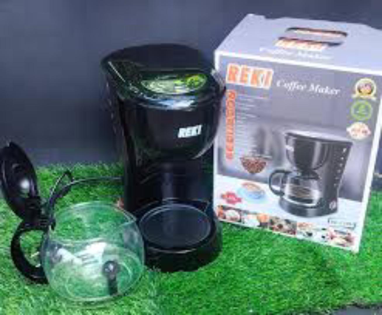 COFFEE MAKER.. Reki 1.25L coffee maker, Aroma twist circulates the coffee for a wonderful taste, LED power switch, Dish washer parts, Water level indication, Automatic shut off