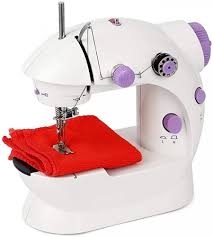 Sewing Machine Portable Mini Desktop Foot Pedal Night Light Household Straight Line Cutter Automatic Winding Mending Mini Household Items