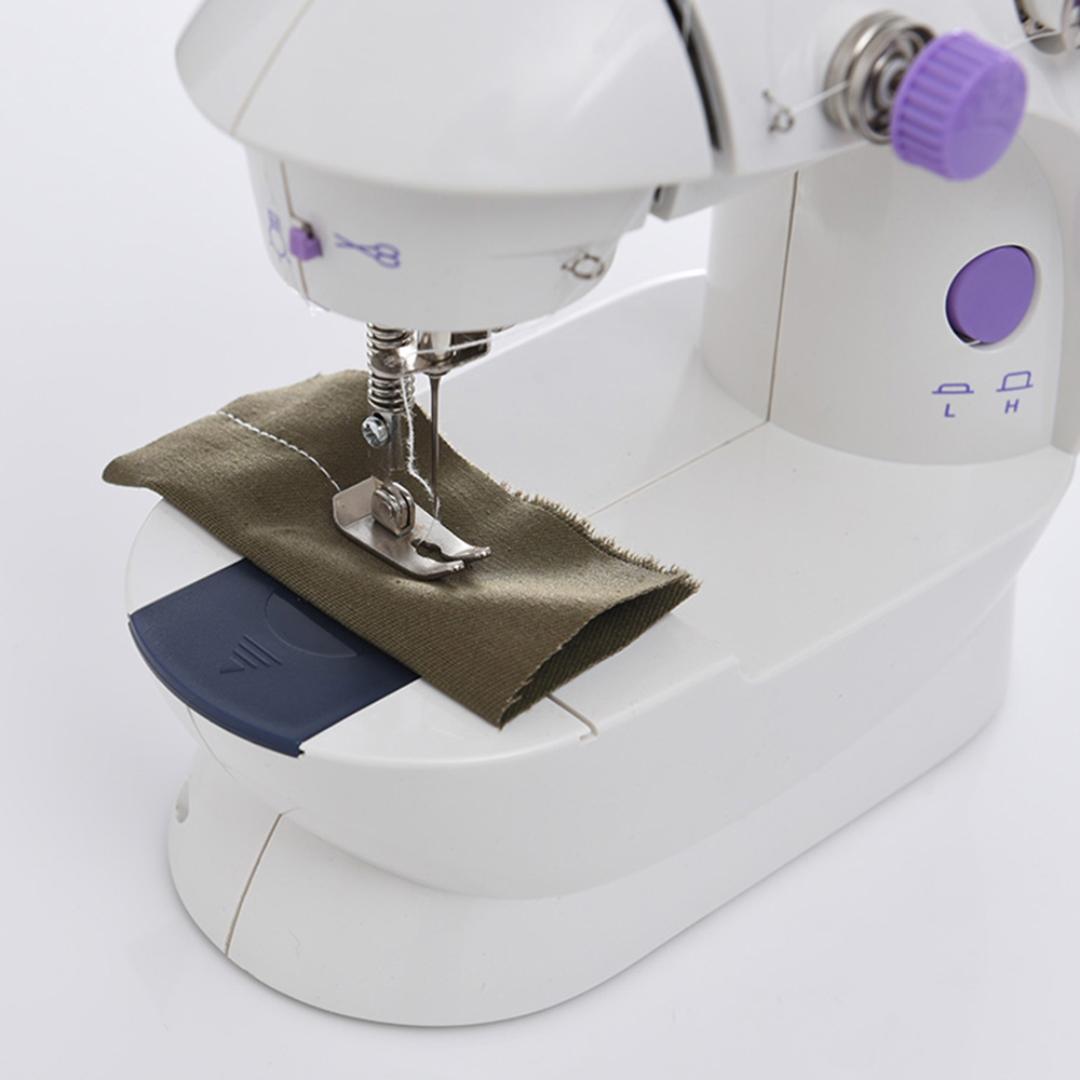 Sewing Machine Portable Mini Desktop Foot Pedal Night Light Household Straight Line Cutter Automatic Winding Mending Mini Household Items