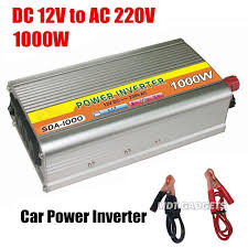 1000W DC 12V to AC 220V portable car power inverter charger converter adapter