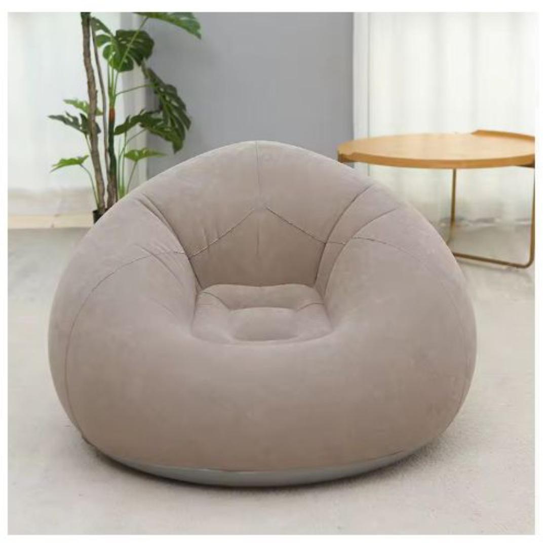 OFFER!! Large Lazy Inflatable sofa Seat / Inflatable Bean Bag with Free Pump