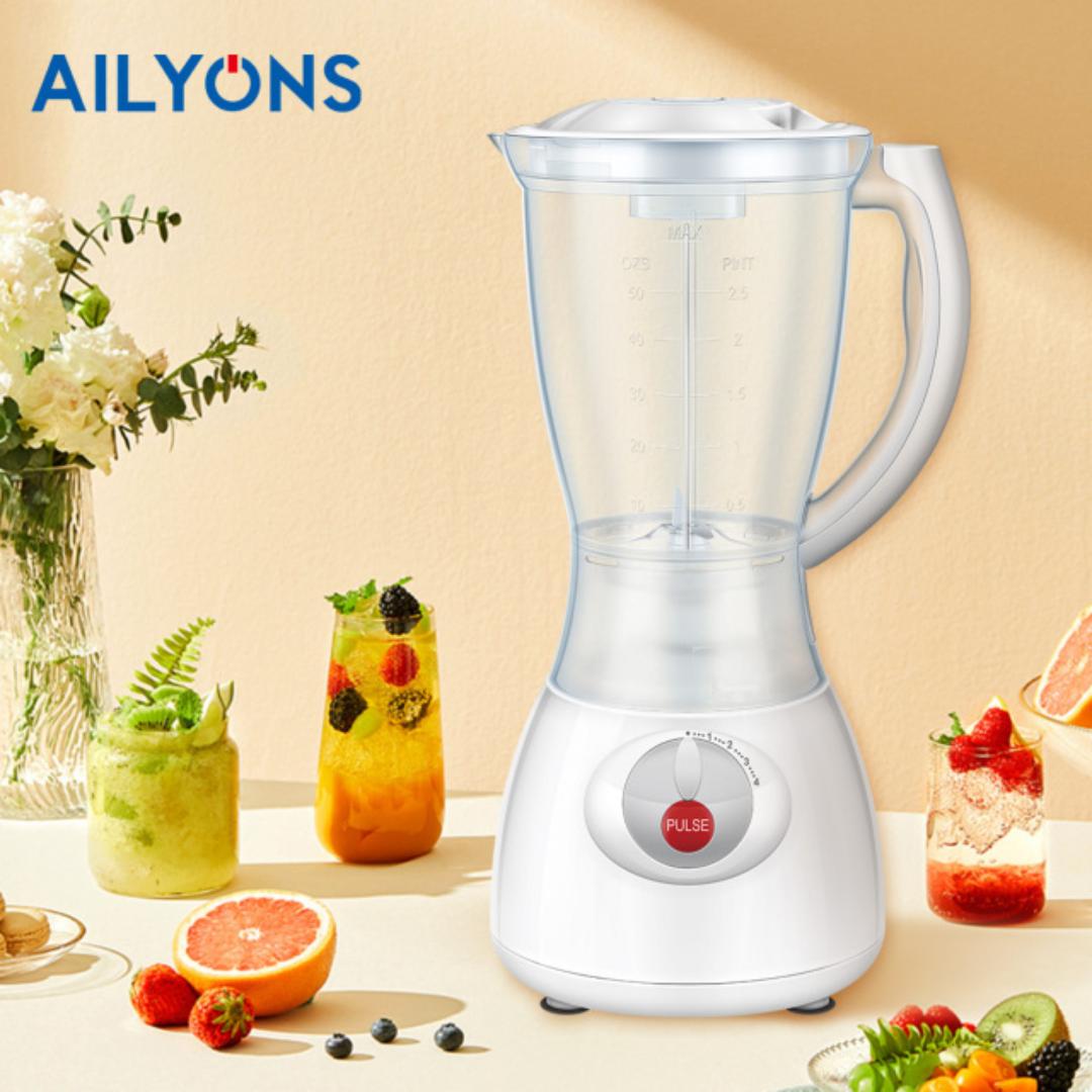 Lyons 2 In 1 Blender With Grinding Machine - 1.5L, Grinder for milling spices, coffee beans, nuts, herbs, etc, Prevent the blender from working unless locked in position