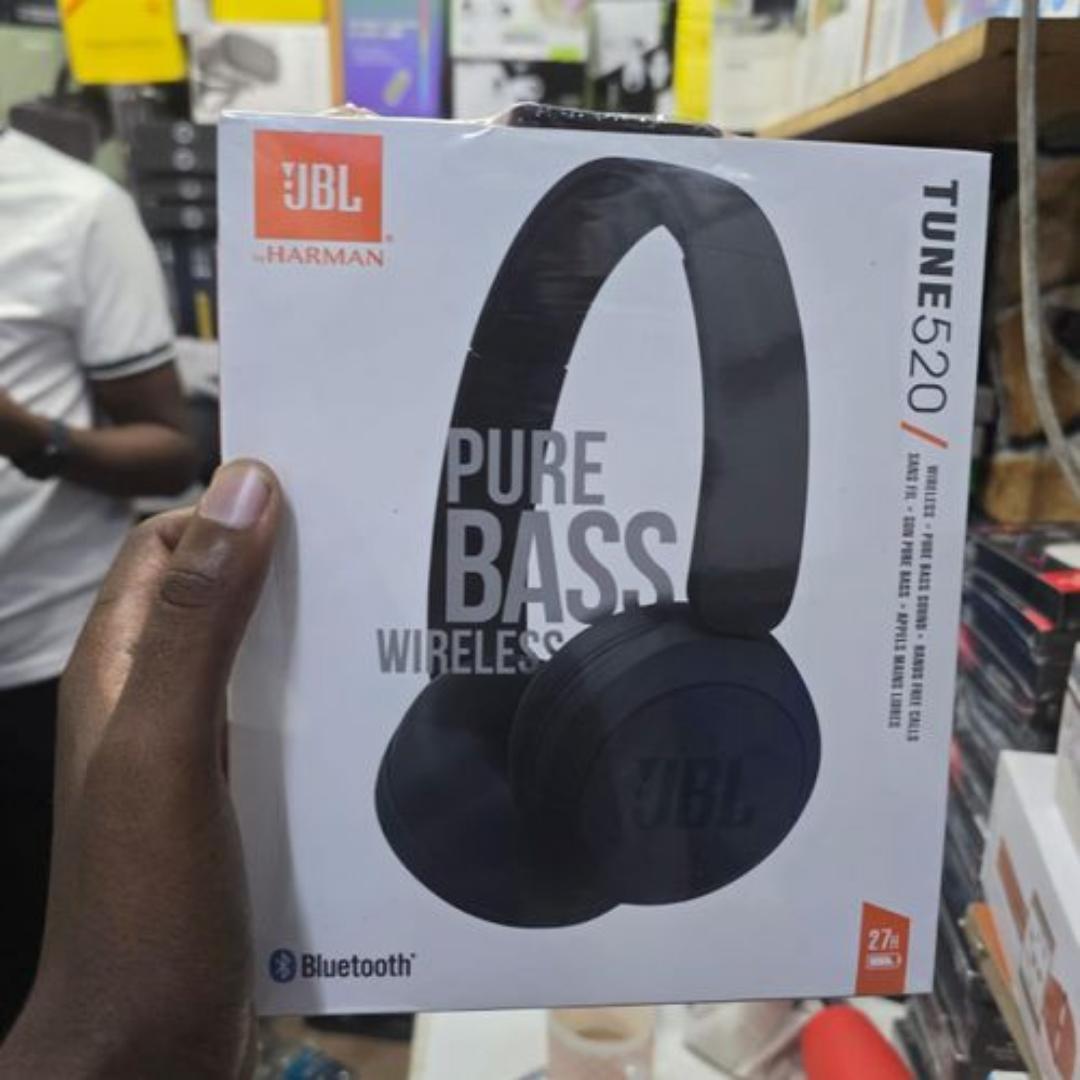 Jbl Tune 510 Wireless Bluetooth Headphones, Pure Bass, 27 Hours of Playtime, Comfortable Over-Ear Design