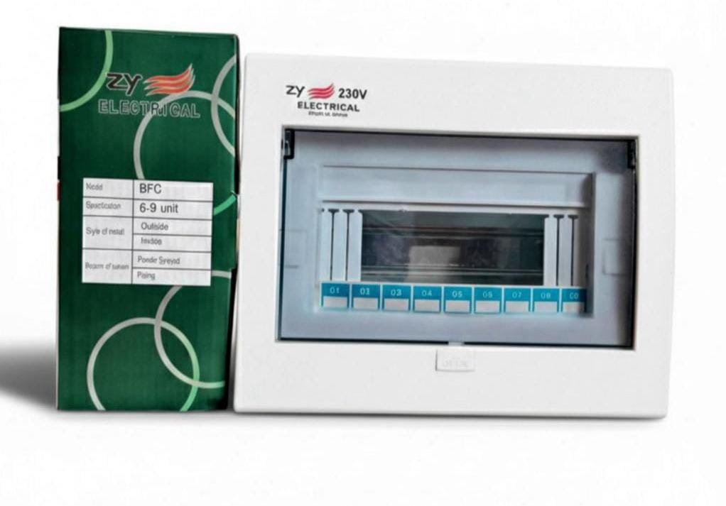 ZY Electrical BFC Series Consumer Unit – Surface Mounted Distribution Board