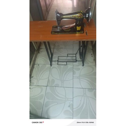Butterfly SEWING MACHINE WITH STAND +Table