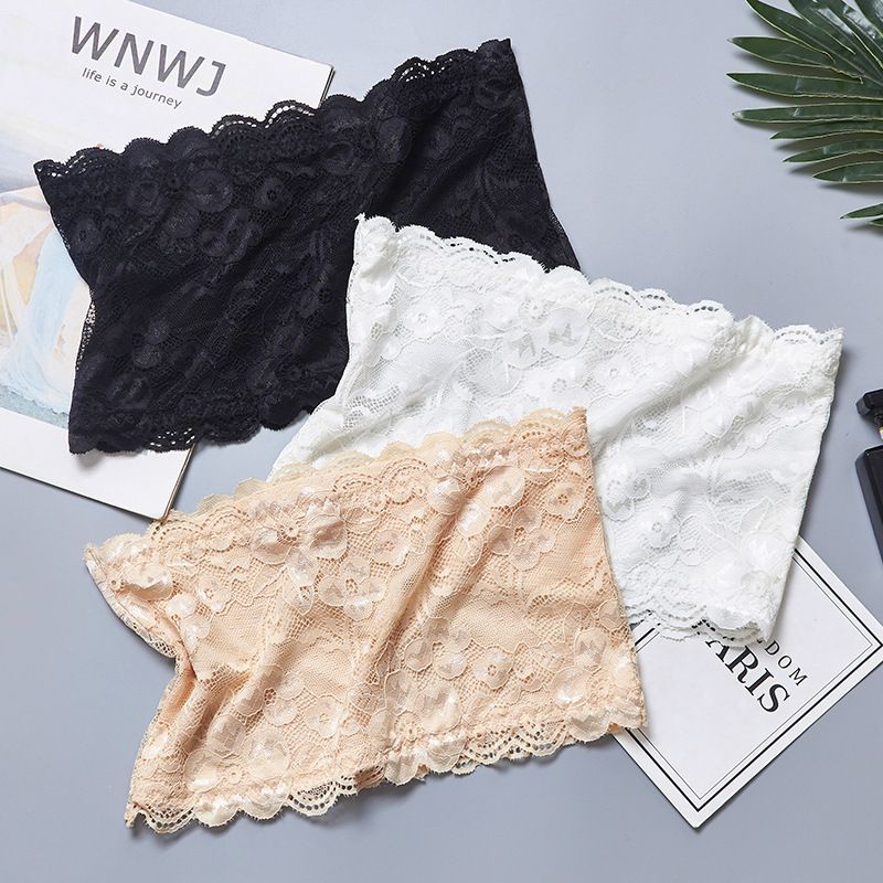 Sexy lace halter neck bralette for women, seamless and unpadded undergarment