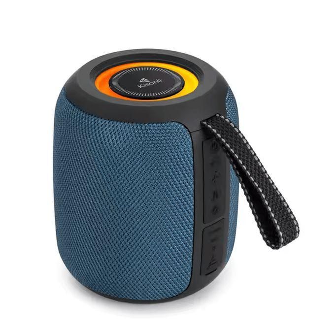 H@F HF-F105 COMPACT BLUETOOTH SPEAKER – RGB LED LIGHT, MULTI-SOURCE PLAYBACK & 6-HR BATTERY