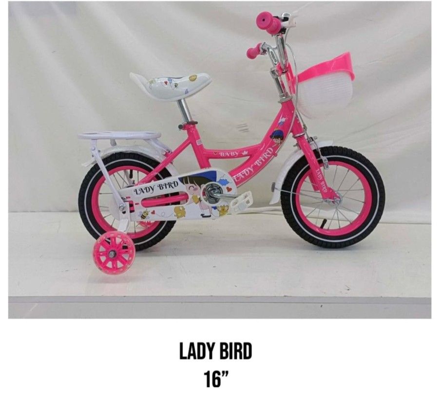 LADY BIRD 16" KIDS BIKE – STURDY, SAFE & STYLISH