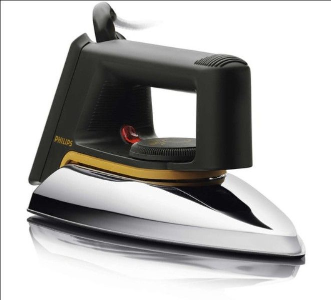 PHILIPS DRY IRON HD1172 – FAST HEAT, NON-STICK SOLEPLATE, DURABLE DESIGN