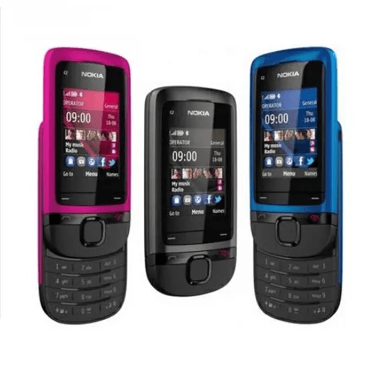 Original Unlocked Nokia 2220 Slide Cell Phone Bluetooth Phone