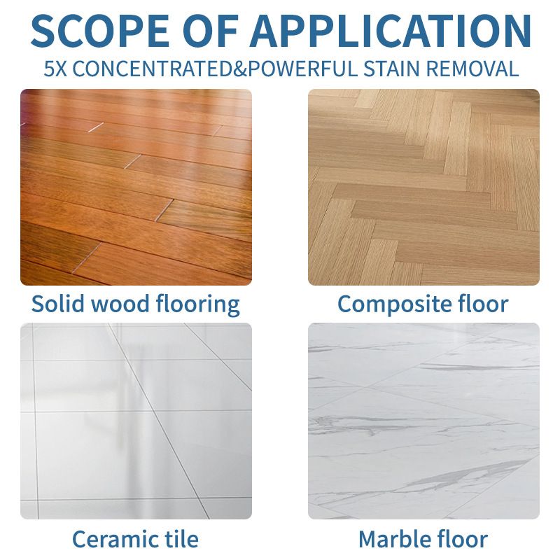 Multi-functional floor cleaning tablets, tile floor cleaner, stain removing and descaling mop pads, anti-dirt hand cleaning tablets