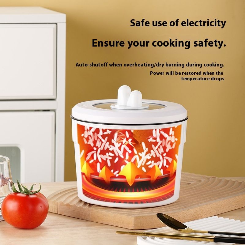 Multifunctional instant noodle pot, dormitory electric hot pot, electric cooking pot, household non-stick pot, electric hot pot, porridge pot