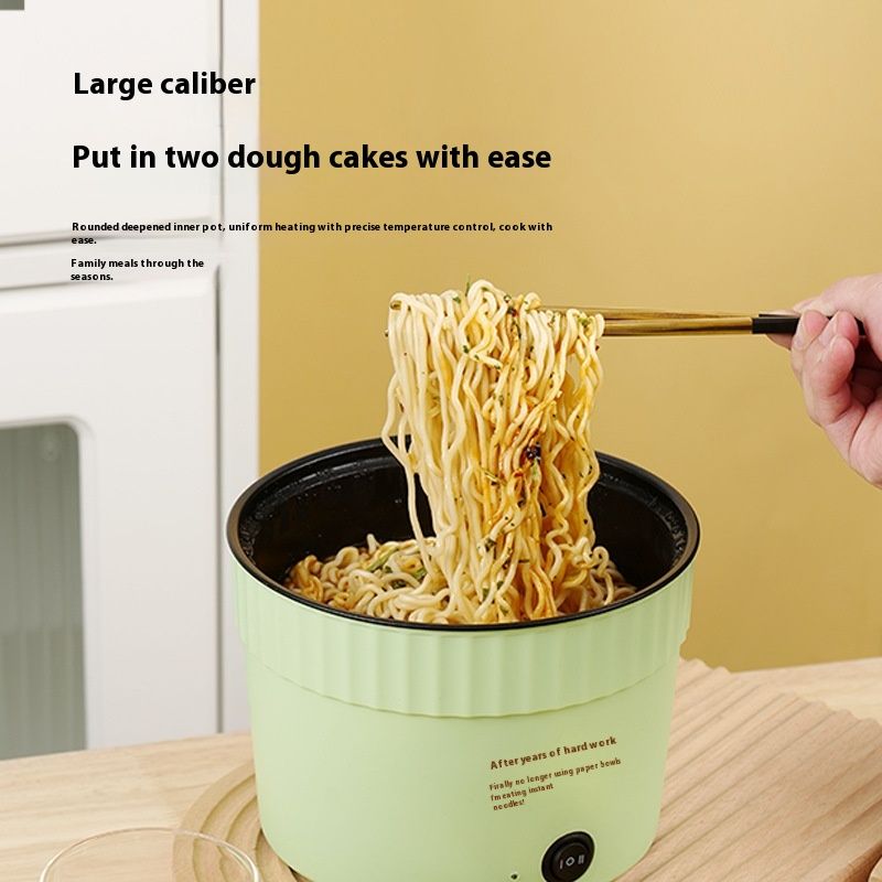 Multifunctional instant noodle pot, dormitory electric hot pot, electric cooking pot, household non-stick pot, electric hot pot, porridge pot