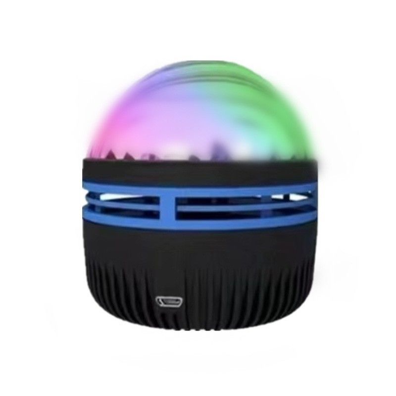 LED starry sky projector, aurora atmosphere light, water ripple spiral cloud mist starry sky light, bedroom night light.