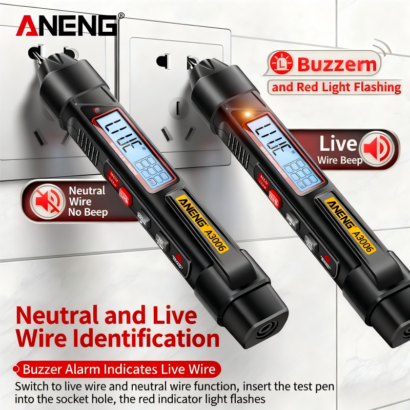 Pen-type Digital Multimeter High Precision Electrician Special Voltage Measurement Multi-function Circuit Tester Inductive Electric Pen