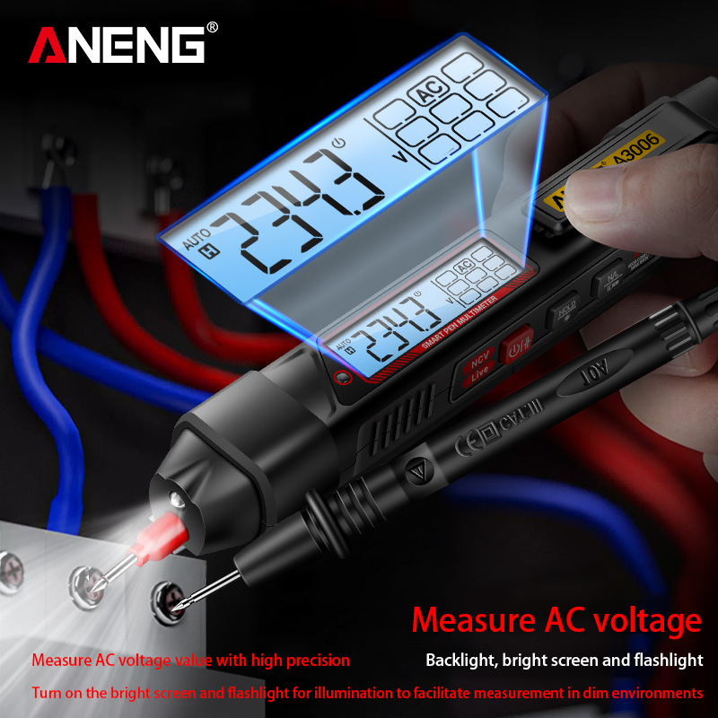Pen-type Digital Multimeter High Precision Electrician Special Voltage Measurement Multi-function Circuit Tester Inductive Electric Pen