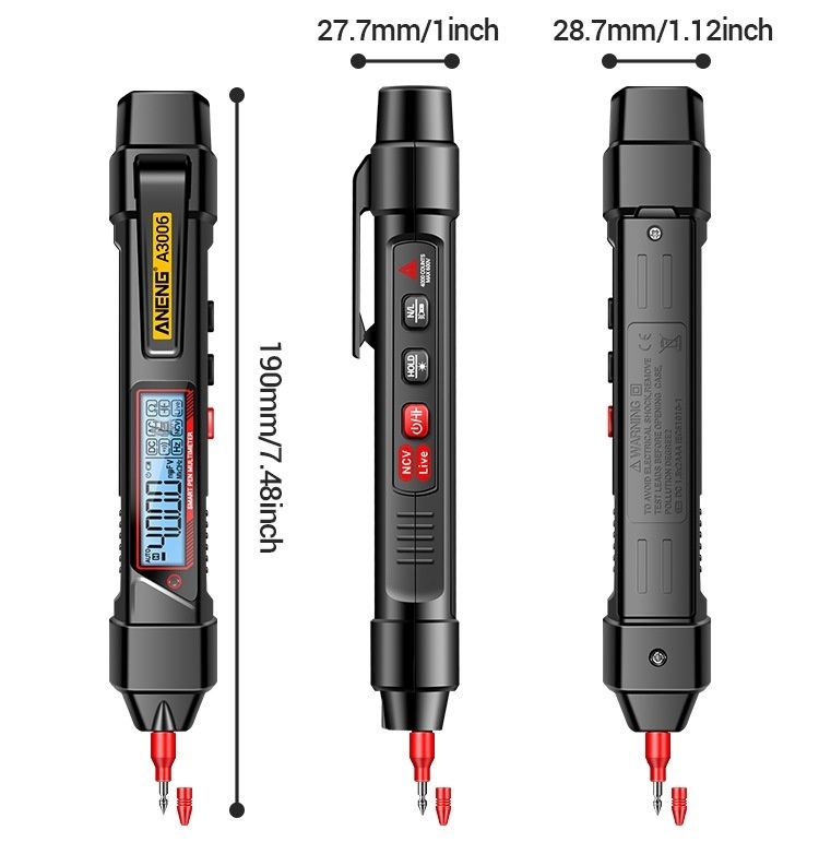 Pen-type Digital Multimeter High Precision Electrician Special Voltage Measurement Multi-function Circuit Tester Inductive Electric Pen